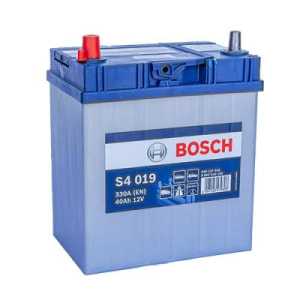 Bosch S4019 12V 40Ah 330A Zuur 0092S40190 – €67.45