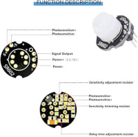 SR602 motion detector pinout
