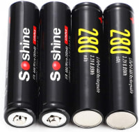 Soshine 10440 LiFePO4 3.2V 280mAh