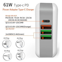 PD3.0/QC3.0 20.3V×3A (USB-C) or 12V×2A (USB) = 61W – €24.33