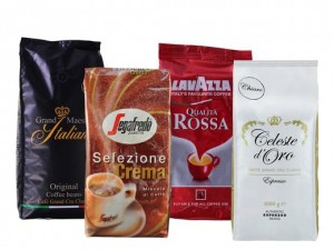 Proefpakket Pure koffiebonen, 4 kilo – €44.95 (€11.25 per kilo)